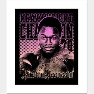 Larry Holmes Gradient 4 Posters and Art